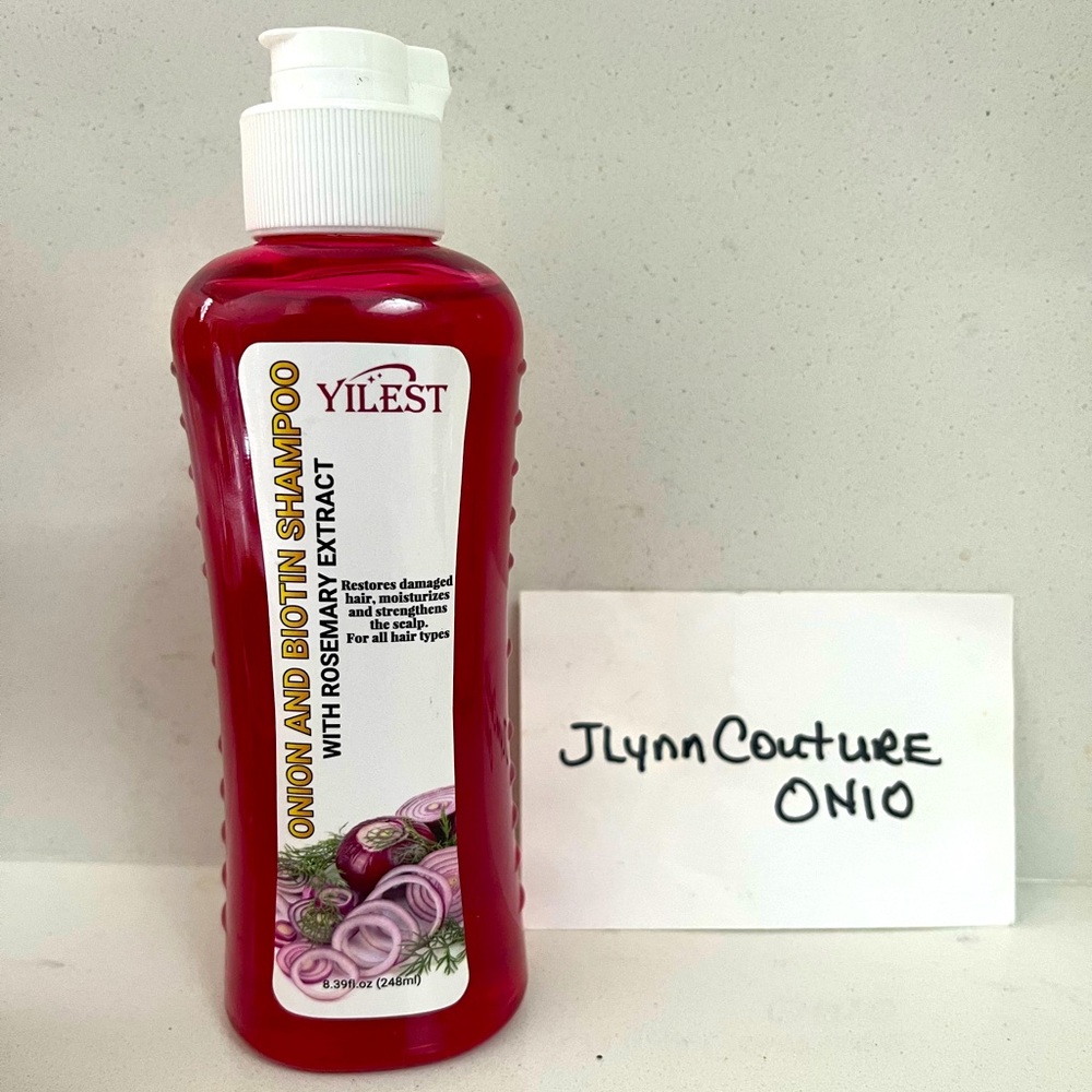 New Onion, Rosemary and Biotin Shampoo, Yilest shampoo restores damaged …